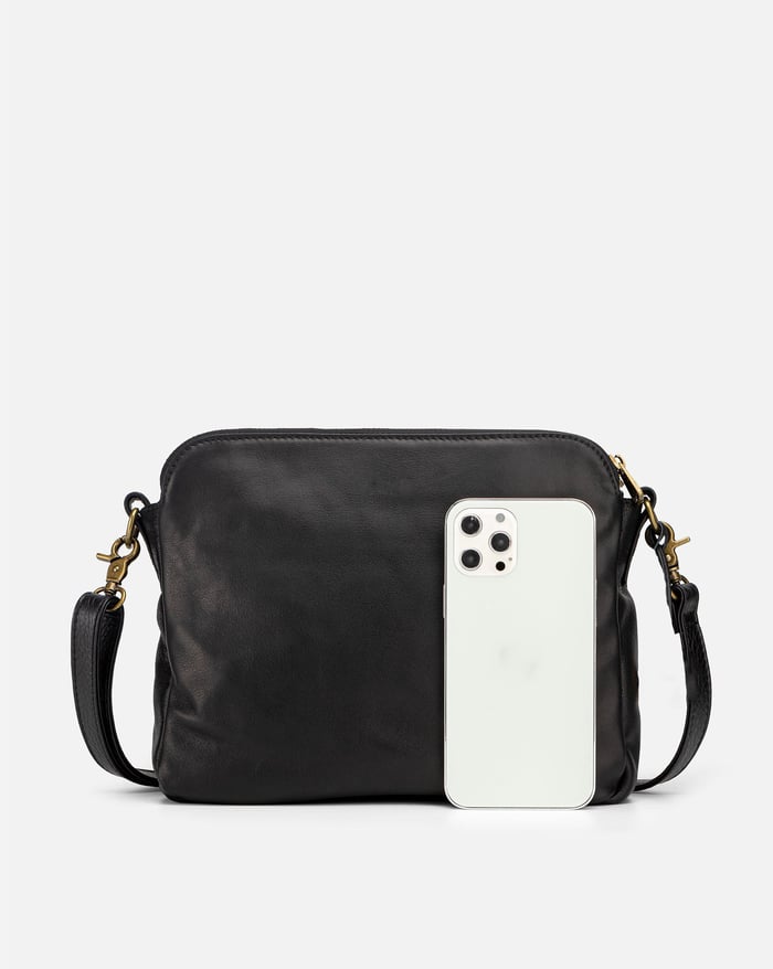 Dame Crossbody Taske PU-Læder | Multi-Rums Rejsetaske Design | Justerbar Rem Til Hverdag & Rejser | Vanero