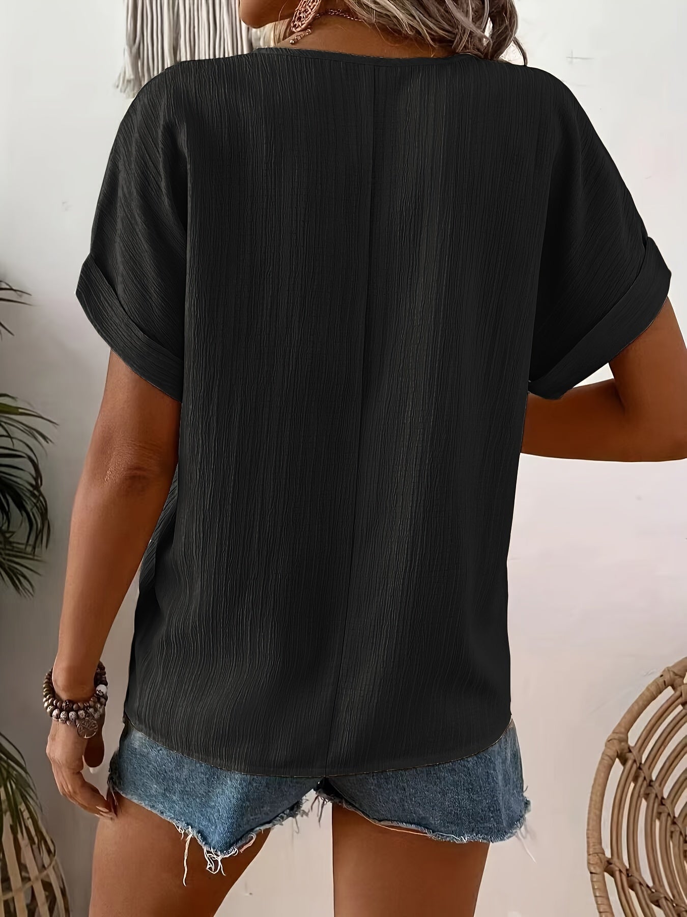 Tess l Abrikosfarvet bluse l Vanero