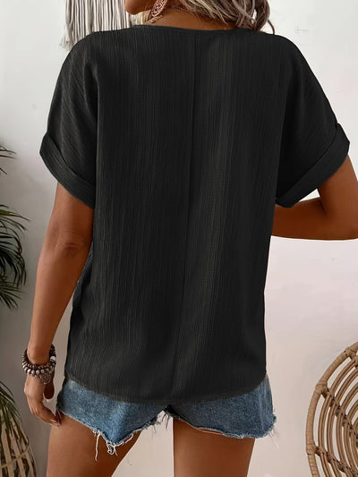 Tess l Abrikosfarvet bluse l Vanero