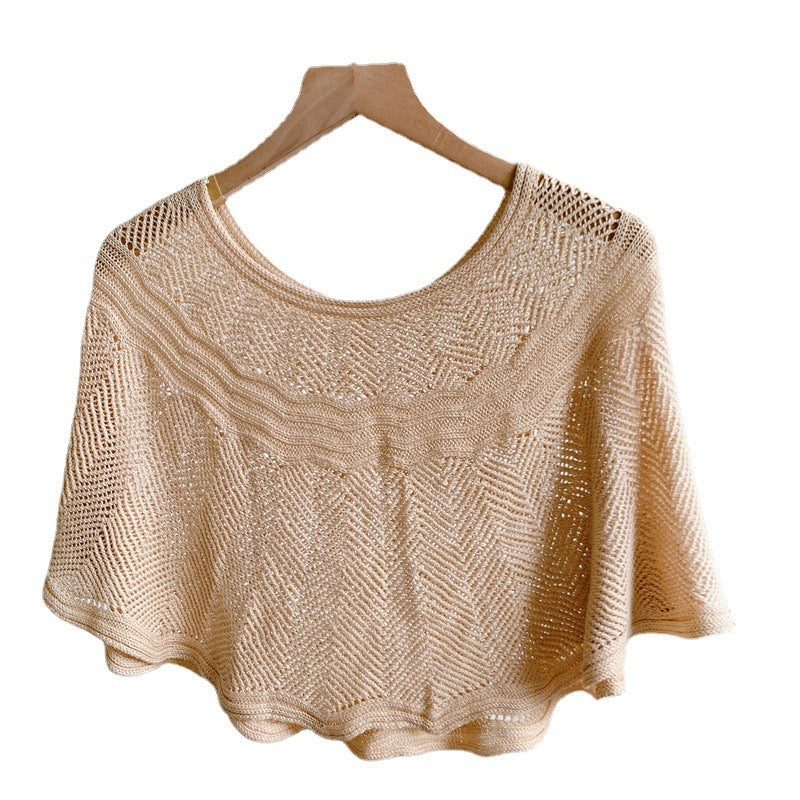 Dame Strikket Cover Up Top | Let Is Silke Shrug Til Ærmeløse Toppe Og Badetøj | Vanero