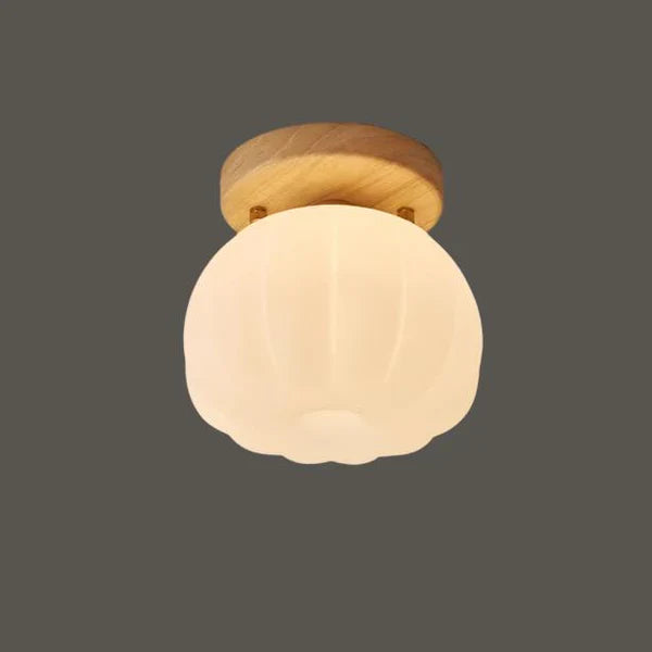 GlowPump | Smuk Pumpkin Flush loftslampe til varm belysning | Vanero