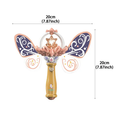 Butterfly Wand l Magisk sommerfuglesjov - lysende stav l Vanero
