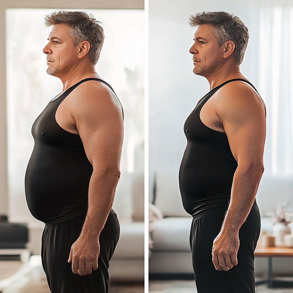 Herre Undertrøje Nylon-Spandex | Compression Fit Formende Vest | Støttezone Design til Daglig Brug & Lag-På-Lag Beklædning | Vanero