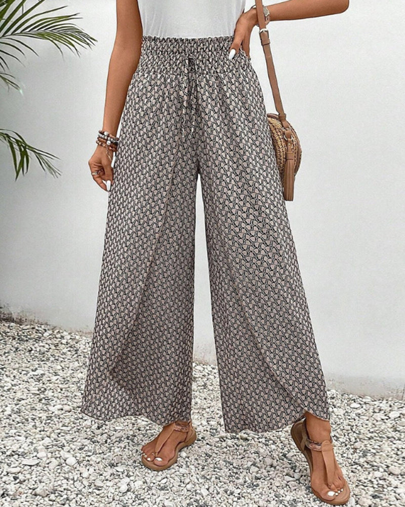 LUNARA l WOMEN'S WIDE-LEG TROUSERS l Vanero
