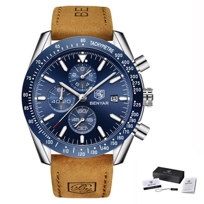 Wristwatch l Vandtæt kvartsur til mænd l Vanero