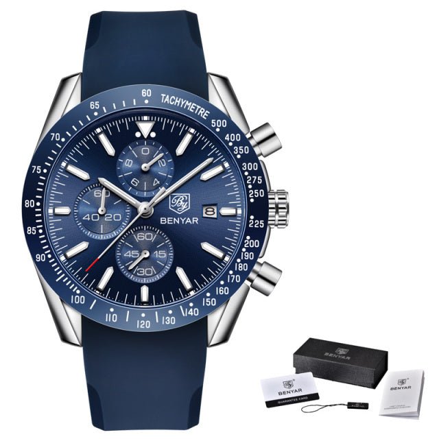 Wristwatch l Vandtæt kvartsur til mænd l Vanero