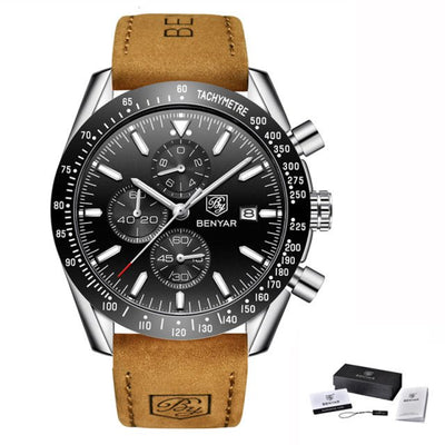 Wristwatch l Vandtæt kvartsur til mænd l Vanero