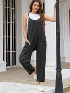 Jumpsuit med Elastisk Talje | Afslappet Pasform i Let Konstruktion | Hverdagsbrug & Fritid | Vanero