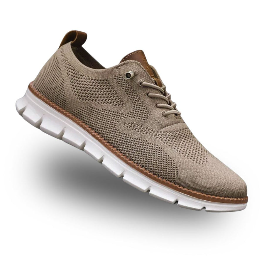 Herre Slip-On Sko | Tekstil-Syntetisk Overdel & EVA-Mellemsål | Sko Med Bred Tåboks Til Hverdagsgang & Fritid | Vanero