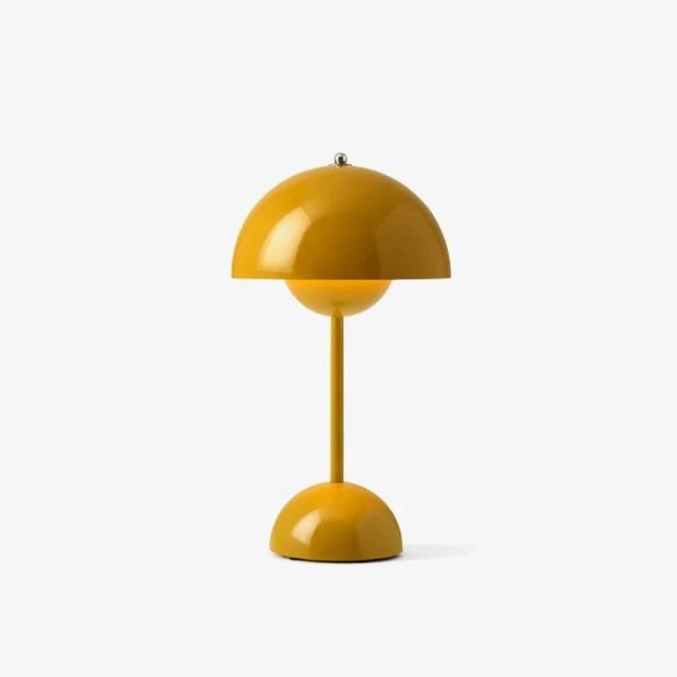Glowlampe | Moderne Svampe Bordlampe Med Farverigt Lys | Vanero