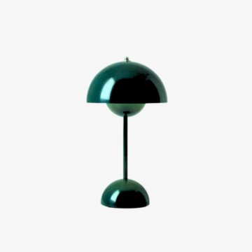 Glowlampe | Moderne Svampe Bordlampe Med Farverigt Lys | Vanero