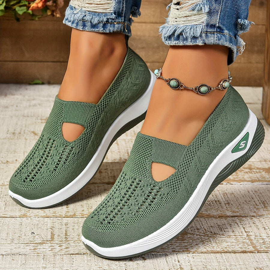 Dame Slip On Sko Tekstilmateriale | Letvægts Hverdagsfodtøj | Slip On Design Til Hverdag & Fritidsbrug | Vanero