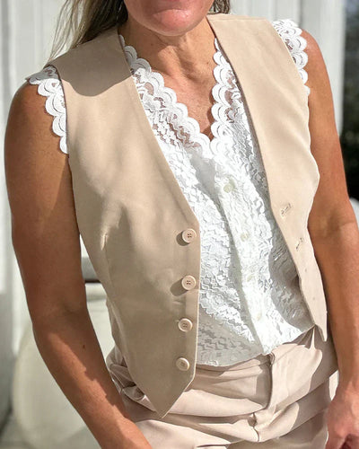 Emersyn l Elegant blondetop l Vanero
