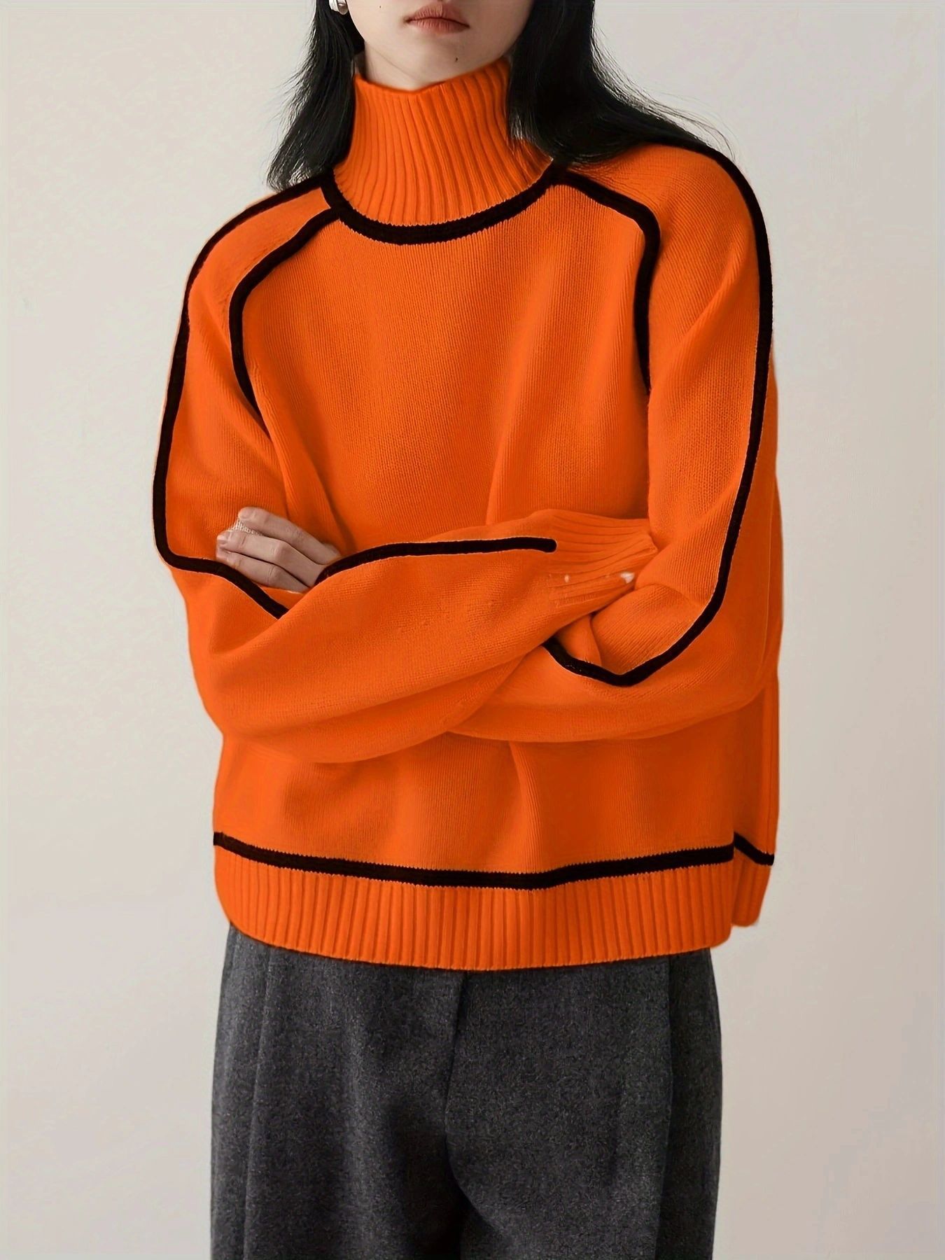 Claire | Eleganter Rollkragenpullover | Vanero