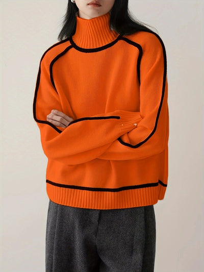 Claire | Eleganter Rollkragenpullover | Vanero