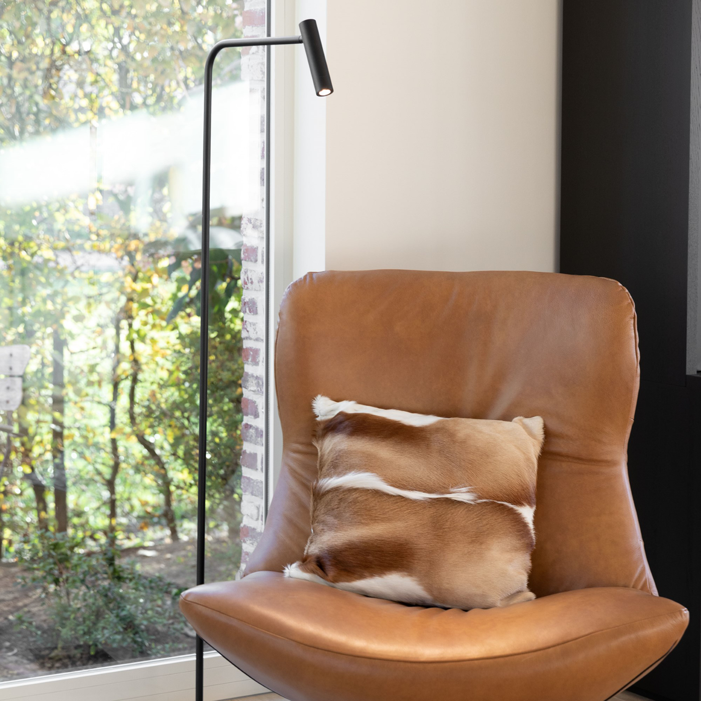 Gulvlampe Pomery | Sort | Vanero