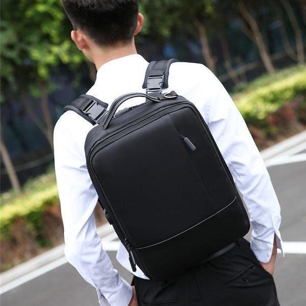 Backpack l Tyverisikret bærbar computer l Vanero