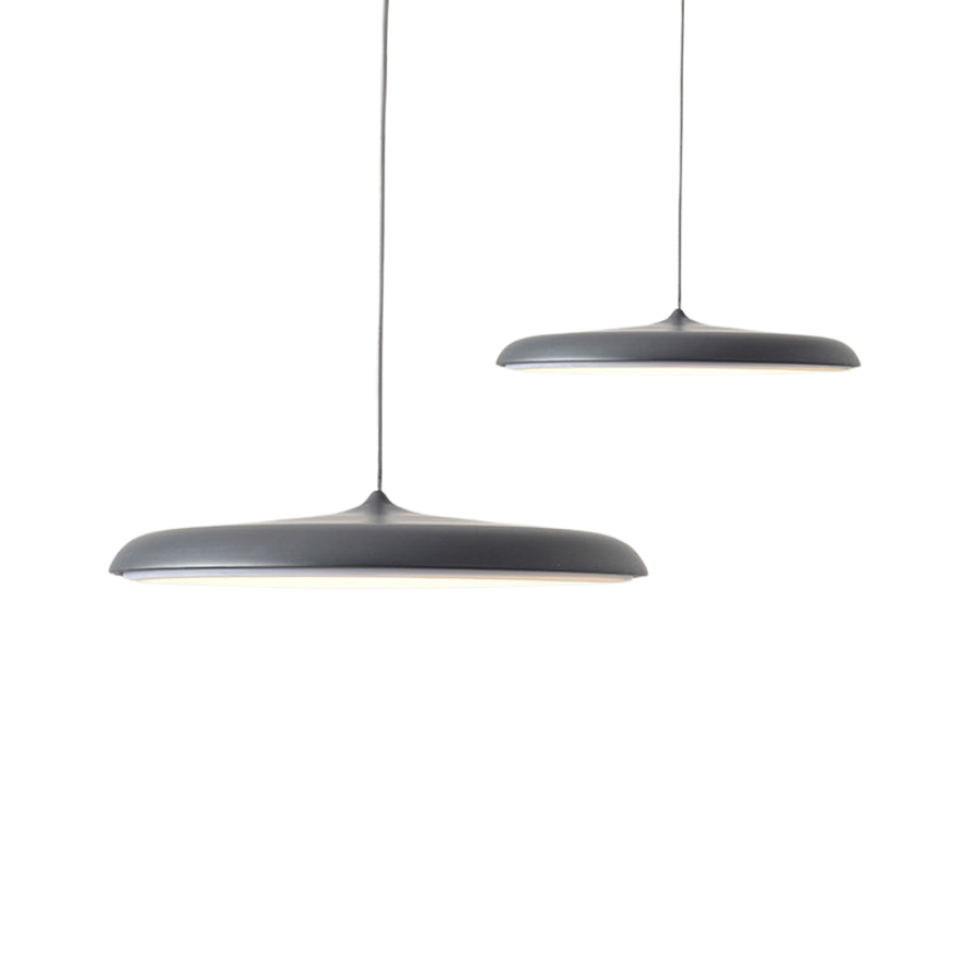 Saucer Metal Suspension Light Moderne LED | Hængende Belysning til Spisestue | Vanero