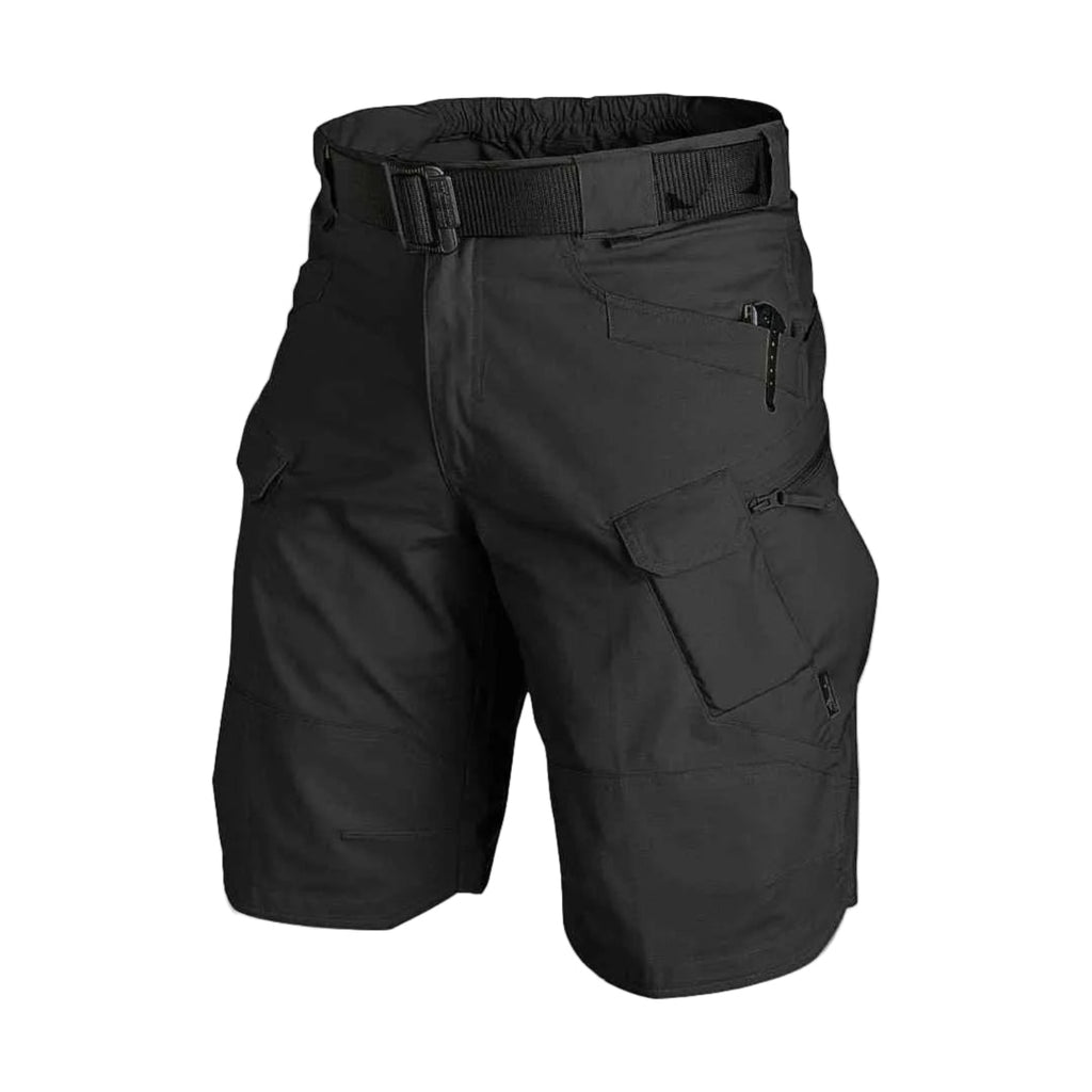 Herre Cargo Shorts | Strækbar Konstruktion & Flere Lynlåslommer | Hurtigtørrende Outdoor Shorts Til Vandring & Camping | Vanero