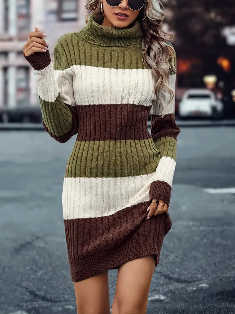 Gemma l Elegant bodycon-minikjole til damer med lange ærmer l Vanero