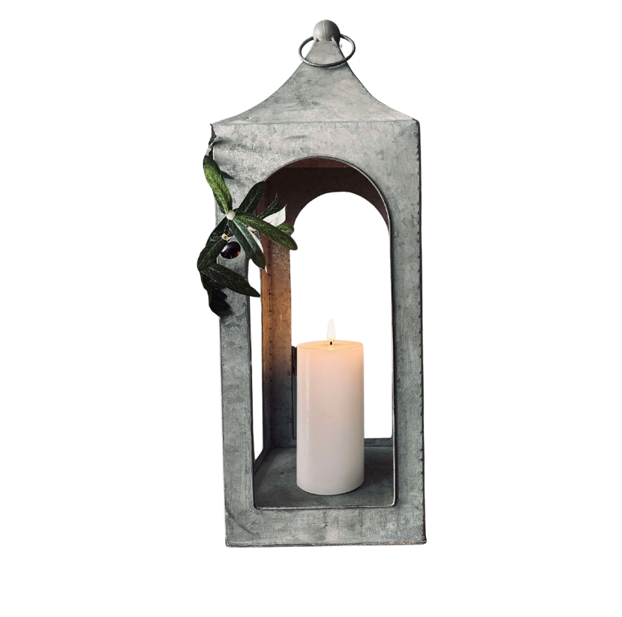 Lanterne i Zink | 54 cm | Vanero