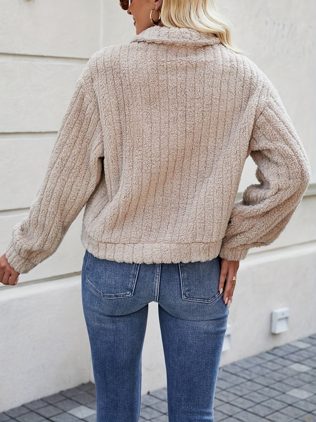 Blød Strik Cardigan med Knapper | Polyester | Hyggelig & Varm l Vanero