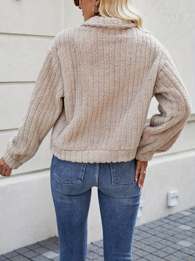 Blød Strik Cardigan med Knapper | Polyester | Hyggelig & Varm l Vanero