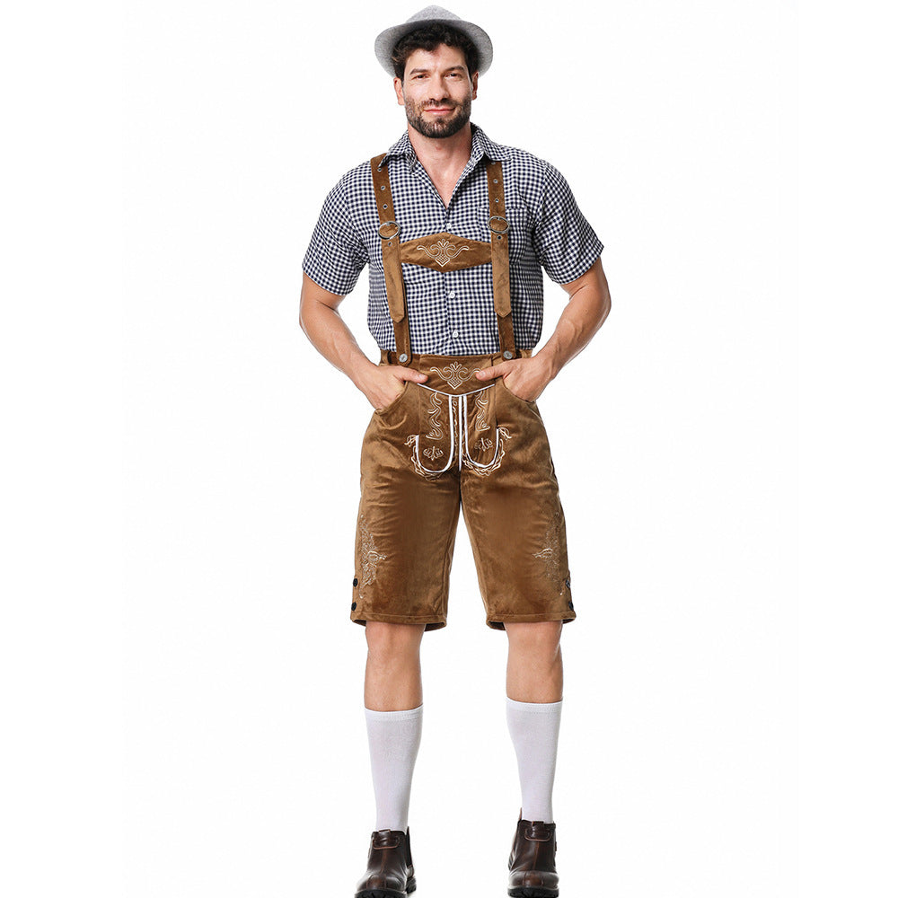 Herren Oktoberfest Kostume | Traditionelt Outfit Sæt | Vanero