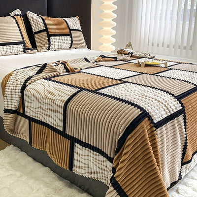 CozyFlannel | Tæppe med Komfort til Alle Sæsoner l Vanero