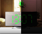 Vækkeur | Digitalt LED-Display | Dobbelt Alarm & Snooze Funktion | Vanero