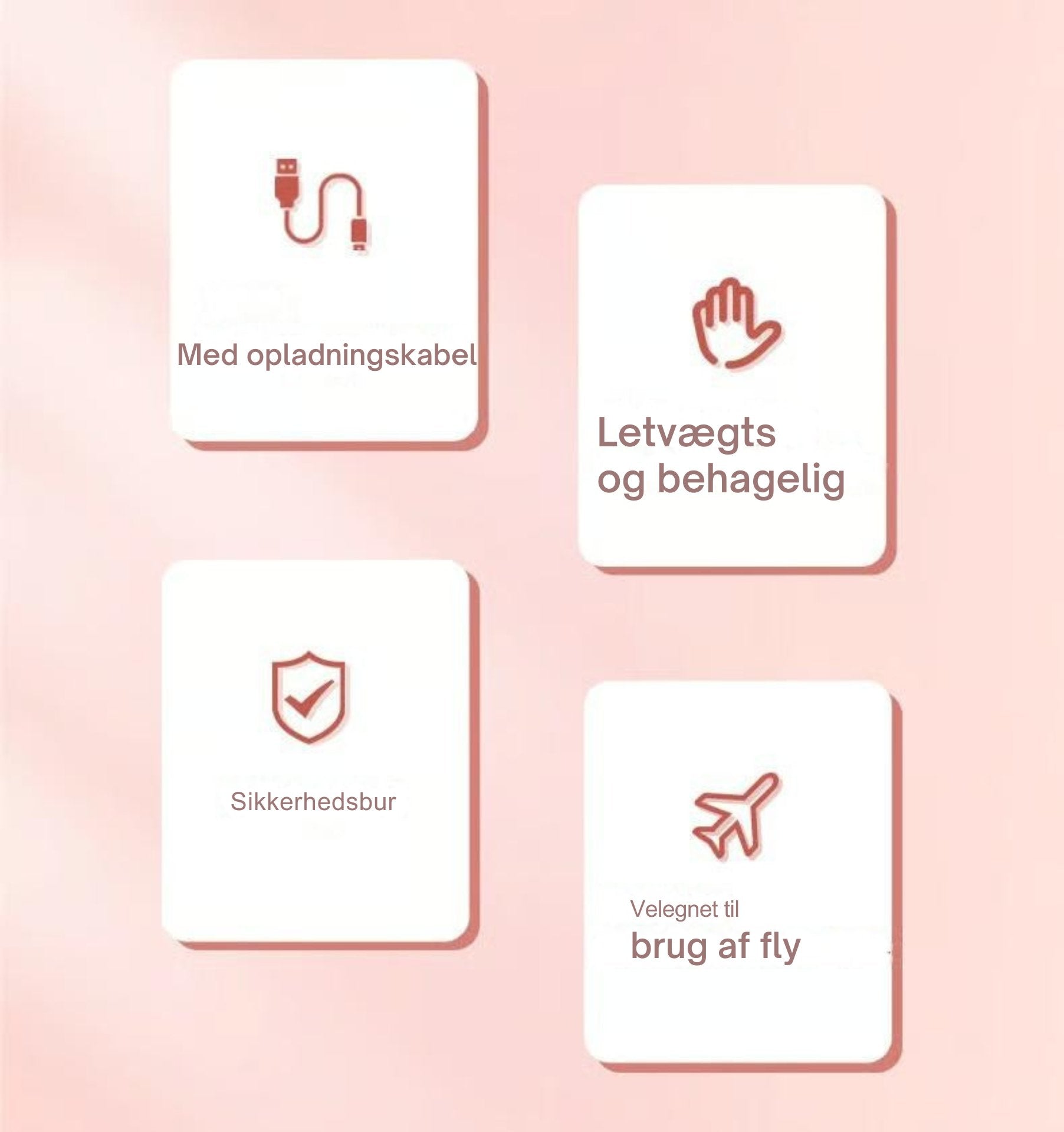 Bærbar USB Oplader 5V 2,4A | Kompakt Rejseadapter Til Opladning | Strøm Til Smartphones Tablets & USB-Enheder | Vanero
