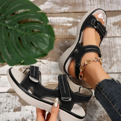 Jolie | Komfortable Ortopædiske Sandaler i Sporty Stil | Vanero