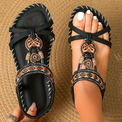 Sanne | Stilfulde Boho Sandaler l Vanero