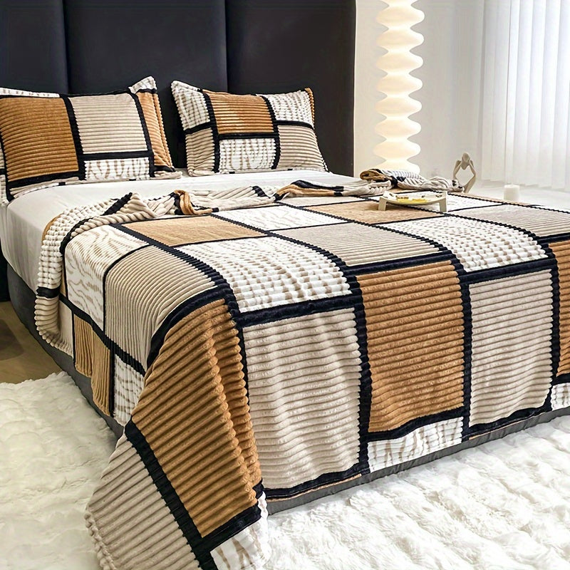 CozyFlannel | Tæppe med Komfort til Alle Sæsoner l Vanero