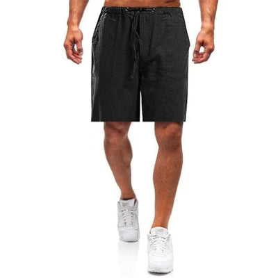 LinoFit l Herre Leinen Shorts l Vanero