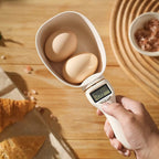Digital Måleske Med LCD Display | Køkkenredskab Til Portionering Af Ingredienser | Aftagelig Ske Op Til 800 g | Vanero