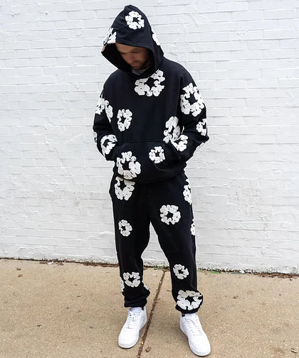 Modera | Unisex Viral Floral træningsdragt med ikoniske print | Vanero