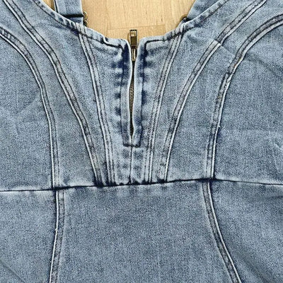 Jarra | Jeanskjole med justerbare stropper l Vanero