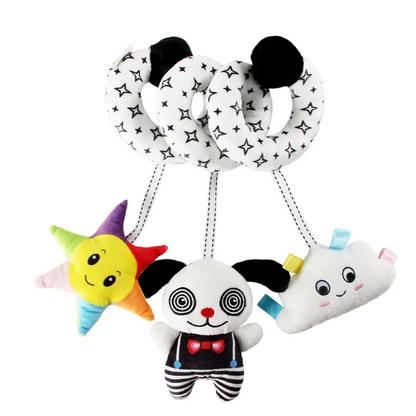 Baby Spiral Toy l Legetøj til autostol og barnevogn l Vanero