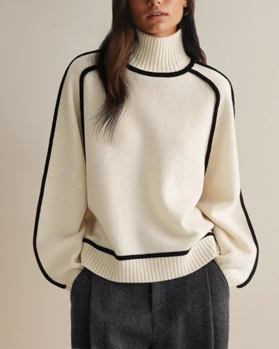Claire | Eleganter Rollkragenpullover | Vanero