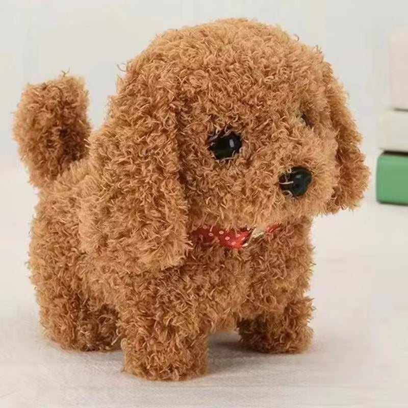FluffBuddy | Bevæger sig som en hundehvalp, batteridrevet krammedyr l Vanero