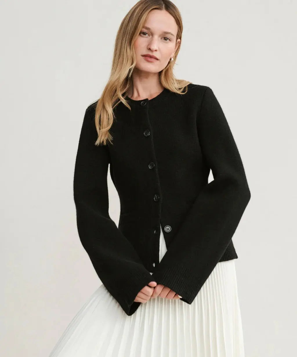 CozyGrace | Cardigan Chic Trøje l Vanero