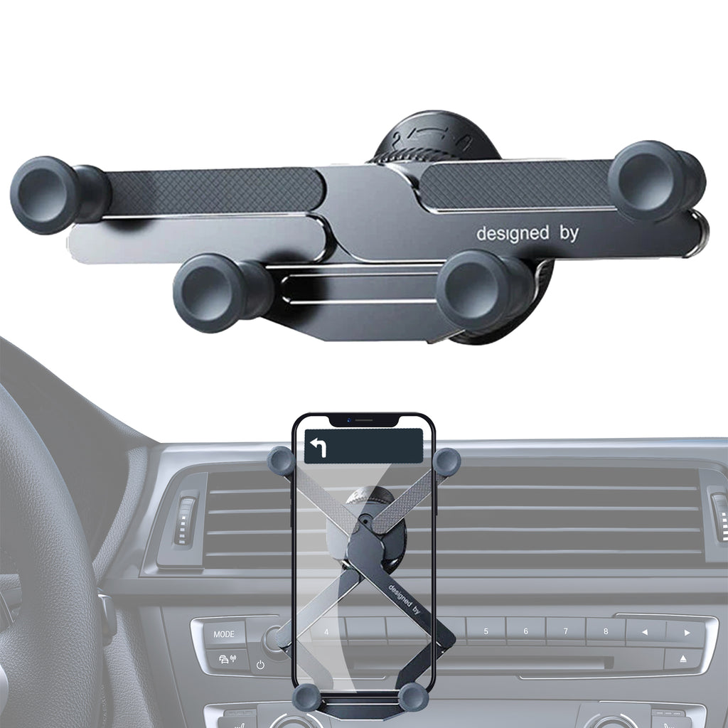 Roterende Mobilholder Til Bil | 360 Graders Dashboard- & Ventilationsdesign | Håndfri Navigation Til 4,7–7,2 Tommer Telefoner | Vanero