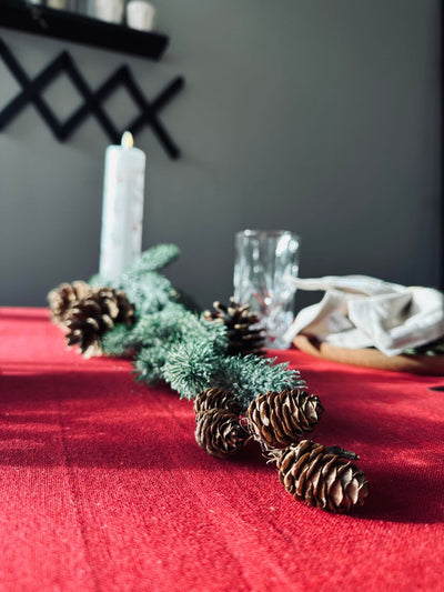 Dug Julerød Bomuld | Flere Størrelser | Vanero