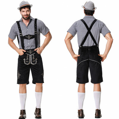 Herren Oktoberfest Kostume | Traditionelt Outfit Sæt | Vanero