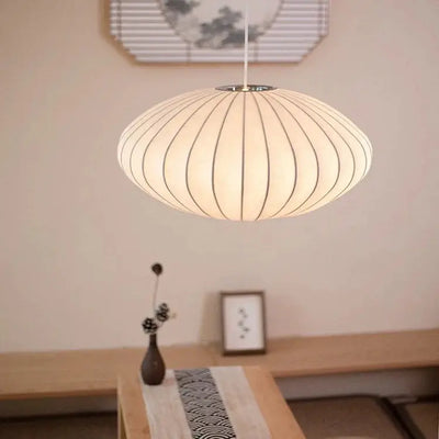 Tsukiyo Silk Pendel Lampe l Japandi Style l Vanero