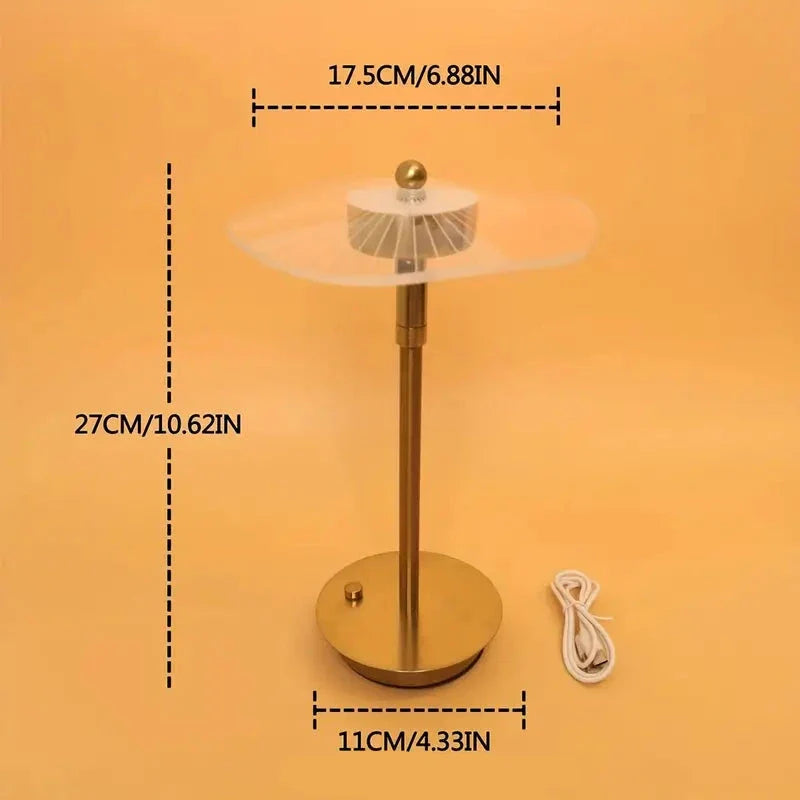 LED Bordlampe Integreret LED | Justerbar Lampe til Skrivebord og Arbejde | Arbejdsbelysning | Vanero