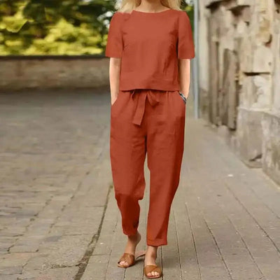 Alexi | Stilfuldt Jumpsuit-sæt l Vanero
