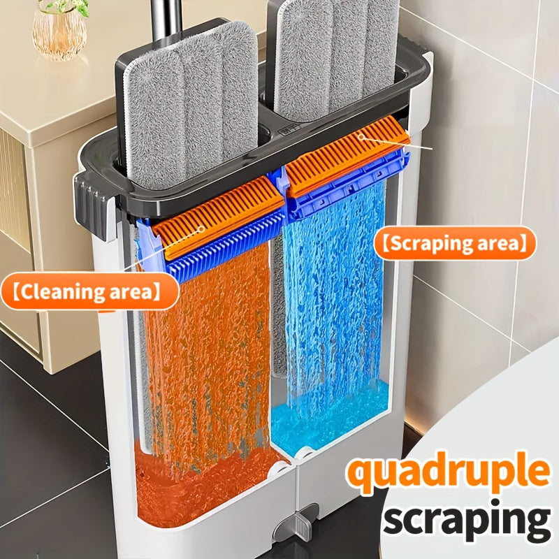 Moppesæt | Moppesystem med vridefunktion + 4 klude | Vanero