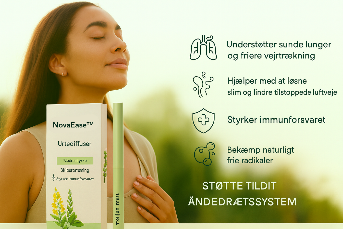 Ease | Naturlig Ren Og Giftfri Støtte | Vanero